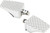 LA CHOPPERS County Line Billet Foot Pegs - Rear - Chrome [LAP10002C]