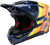 ALPINESTARS Supertech M10 Helmet - TLD Edition 25 - MIPS® - Gloss Dark Blue/Orange/Yellow/Fluo Red - Large [83002257156L]