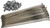 Moose Offroad Spoke Set with Nipples - Coated Steel - Rear - 19" - Yamaha YZ/YZF [120509S]