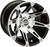 Moose Offroad Wheel - 387X - Front - Black - 12x7 - 4/110 - 4+3 [387ML127110GB4]