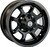 Moose Offroad Wheel - 415X - Rear - Black - 12x8 - 4/156 - 4+4 [415MO128156MB4]