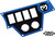 Moose Offroad Dash Plate - Left - White [1004341PU]