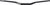 Moose Offroad Mountain Bike Handlebar - 35 mm - Aluminum - Black - 20 mm Rise [MTB8015D]