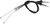 Moose Offroad Black Vinyl Throttle Cable - Stock Length - Honda [451273]
