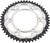Moose Offroad Dual Sprocket - 49 Tooth - Blue - Yamaha [12102514912X]