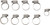 Moose Offroad Radiator Hose Clamp Kit - KTM [CK FTP2]