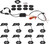 Moose Offroad Rock Light Kit - RGB - 4 Pods [1003614PU]
