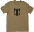 Moose Offroad MUD Badge T-Shirt - Brown - Large [303024383]