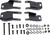 Moose Offroad Bumper Hardware - Rear - Honda - Talon [24421451]