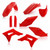 ACERBIS 2630700227 FULL PLASTIC KIT RED