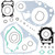 VERTEX 8080015 COMPLETE GASKET SET