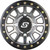 SEDONA A21MA-47056+38S SANO BDLK WHEEL 14X7 4/156 6+1 (+38MM) BLK/AS CAST
