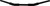 HARDDRIVE 31-0086MBS 1.5" FAT DRAG-BAR GLOSS BLACK