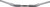 HARDDRIVE 31-0086S 1.5" FAT DRAG-BAR CHROME