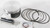 WISECO 40104M09200 PISTON KIT 92.00/STD 10.25:1 YAM