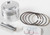 WISECO 4156M06650 PISTON KIT 66.50/+1.50 10.25:1 HON