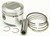 WISECO 4840M04700 PISTON KIT 47.00/STD 11:1 YAM