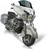 NATIONAL CYCLE N20703 VSTREAM 11.25" DARK SMOKE INDIAN