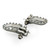 RFX FXFR 90200 99SV TRIALS FOOTPEGS SILVER GAS/BETA/SHERCO