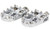 FLO MOTORSPORTS FPEG-800CR MOTO STYLE FOOTPEG SET CHROME 2"X3.125"