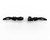 FLO MOTORSPORTS SHORT HD-813 BLK SHORTY MX LEVER SET BLACK 23-24 CVO