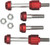 SANTORO FABWORX SF40002 WAY KOOL SHOCK MOUNT RED DYNA 09-17