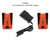 CALIFORNIA HEAT 7GLAF-XS 7V ACTIVFLEXX GLOVES BLACK XS