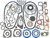 JAMES GASKETS 17026-71 GASKET MOTOR EARLY XL W/TEFLON HEAD GASKETS KIT 17026-71