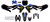 D-COR 20-50-402 COMPLETE KIT 22 STAR YAM WHITE BG