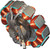 CYCLE ELECTRIC CE-3845-02 STATOR FLH/FLT 02-05