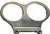 CYCLE PERFORMANCE PROD. Dual Mini Gauge Bracket - Straight Bars [CPP/9080MD]