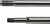HYGEAR SUSPENSION Shock Shafts - 0.49" x 10.12" - KYB/HPG [209051012A]