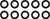 FACTORY LINKS Wheel Bearings - Double Seal - 69/22 2RS - 22x39x9 - 10 Pack [WBEJ046]