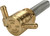GOLAN PRODUCTS "Click-Slick" Fuel Petcock - Forward - Raw Brass - 22mm [76312FBS]