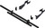 KFI Products Rear Bumper - Round - Black - Polaris - Ranger '16-'25 [101850]