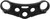 RSD Top Triple Clamp - Gloss Black - With Riser Holes [02082108B]