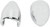 Baron Fork Bullets/Axle Nut Covers - Chrome [BA780002]