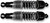EMGO Classic Shocks - 12.8" - Black - Eye/Eye [1705572]