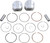 JE Pistons Piston Kit - 62.00 mm - 12.5:1 CR - Kawasaki [374023]