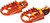 SCAR RACING Evolution Foot Pegs - Orange - Husqvarna/KTM/Gas Gas [S5511OR]