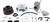mikuni Smoothbore Carburetor Total Kit - HSR45 - Twin Cam [454]