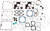 JAMES GASKET Motor Gasket Kit - 95"/103" (0.036" Head Gaskets) - '05-'17 Twin Cam [JGI1705505X]