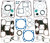 JAMES GASKET Motor Gasket Kit - Metal Head Gaskets with Silicone Rocker Gaskets - 95"/103" - '99-'04 Twin Cam [JGI1705599X]
