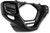 SHOW CHROME Lower Cowls - Black - Rectangular [52908BK]