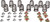 KIBBLEWHITE Beehive Spring Kit - 0.350" Lift - Can Am | Rotax Ace 900 CC Triple Engines [9191300]