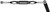 PRO-ONE PERF.MFG. Shift Linkage - Ball Milled - Black [506020B]