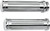 PRO-ONE PERF.MFG. Chrome Billet Grips - Ball-Milled [500560]