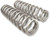 High Lifter Shock Springs - Front - Silver [7913776]