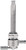 Pingel Hex Fuel Valve - Finned Chrome - 22 mm [6311CHF]