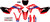 D'COR VISUALS Graphic Kit - HRC Honda - Honda - CRF '18 [2010611]